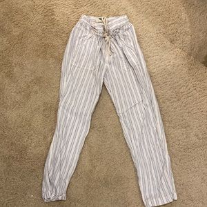 Anthropologie linen pants